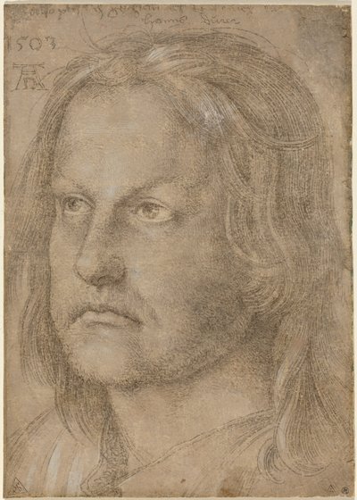 Retrato de un hombre de Albrecht Dürer
