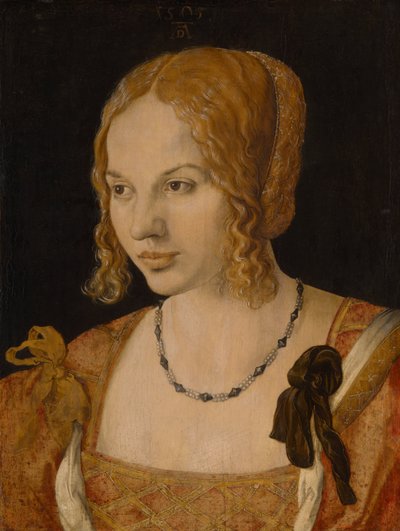Retrato de una joven veneciana, 1505 de Albrecht Dürer