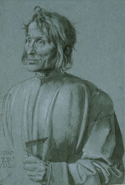 Retrato de un arquitecto Hieronymus von Augsburg, 1506 de Albrecht Dürer