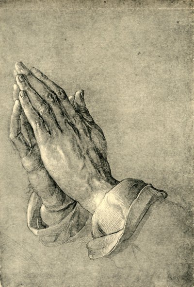 Manos orantes, 1508 de Albrecht Dürer