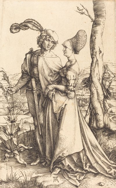 Paseo, c. 1497 de Albrecht Dürer