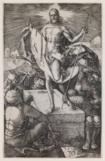 Resurrección, de la serie “La Pasión Grabada” de Albrecht Dürer