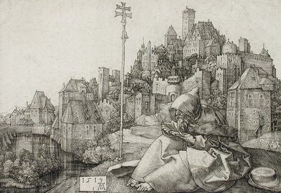 Lectura de San Antonio de Albrecht Dürer