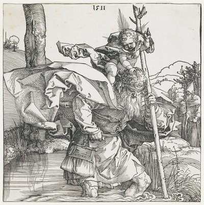 San Cristóbal de Albrecht Dürer