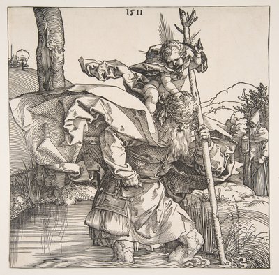 San Cristóbal de Albrecht Dürer
