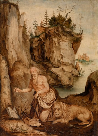 San Jerónimo y el León de Albrecht Dürer
