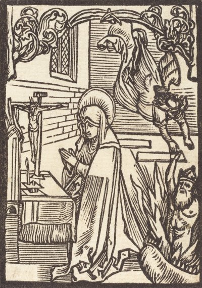 Santa Odilia, c. 1500 de Albrecht Dürer