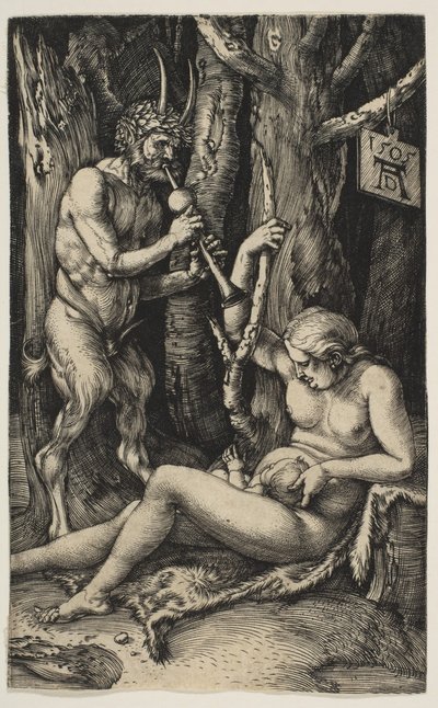 Familia de sátiros de Albrecht Dürer