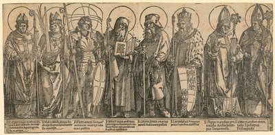 Santos patronos de Austria de Albrecht Dürer