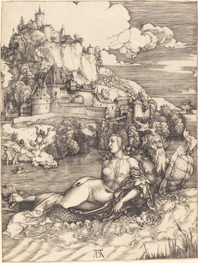 Monstruo marino ("Das Meerwunder") de Albrecht Dürer