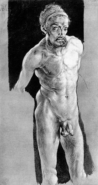 Autorretrato Desnudo de Albrecht Dürer