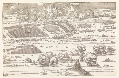 Asedio de una ciudad (Parte 2) de Albrecht Dürer