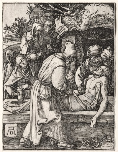 Pequeña Pasión: La Deposición de Albrecht Dürer