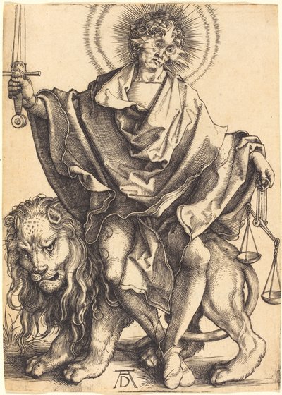 Sol Iustitiae ("Sol de justicia") de Albrecht Dürer