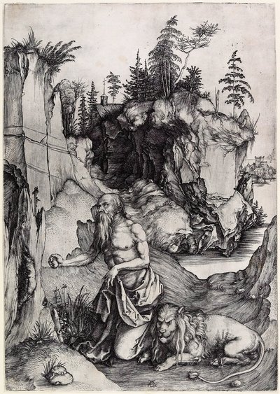 San Jerónimo penitente de Albrecht Dürer