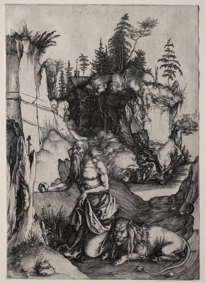 San Jerónimo en penitencia, c. 1497 de Albrecht Dürer