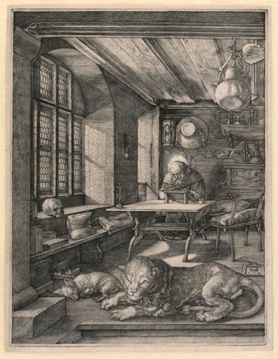 San Jerónimo en su Estudio de Albrecht Dürer