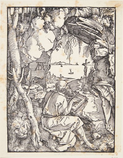 San Jerónimo en la cueva de Albrecht Dürer