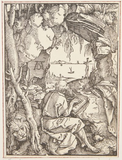 San Jerónimo en la cueva de Albrecht Dürer