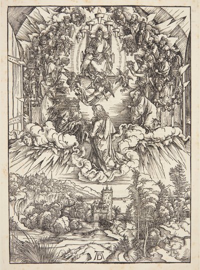 San Juan ante Dios y los Ancianos de Albrecht Dürer