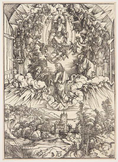 San Juan ante Dios y los ancianos de Albrecht Dürer