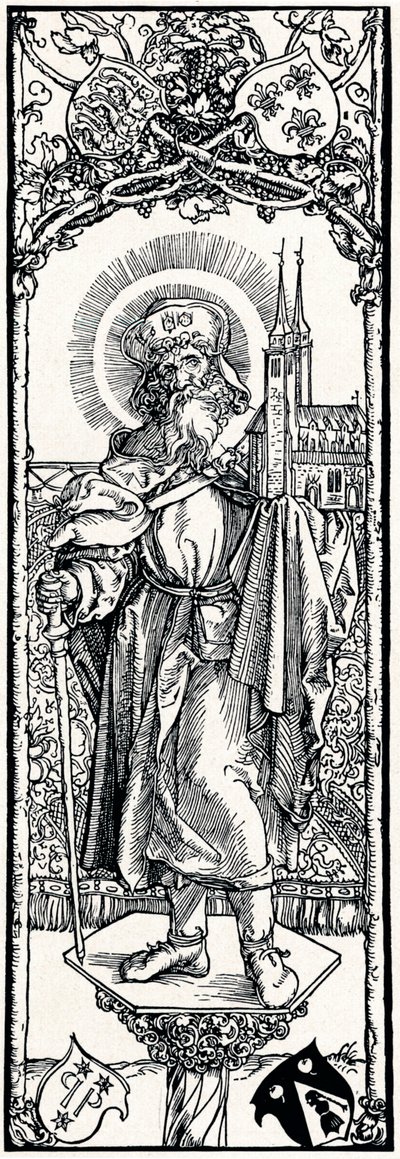 San Sebaldo en un Capitel, 1906 de Albrecht Dürer