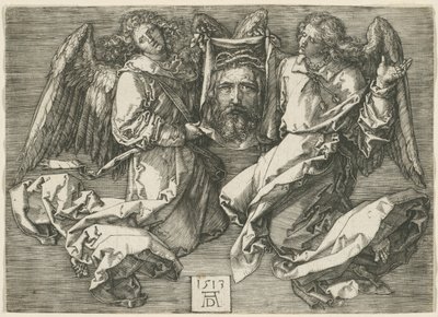 Sudario Mostrado por Dos Ángeles de Albrecht Dürer