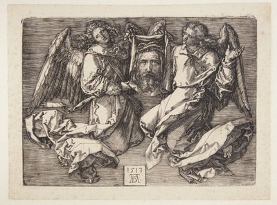 Sudario mostrado por dos ángeles de Albrecht Dürer