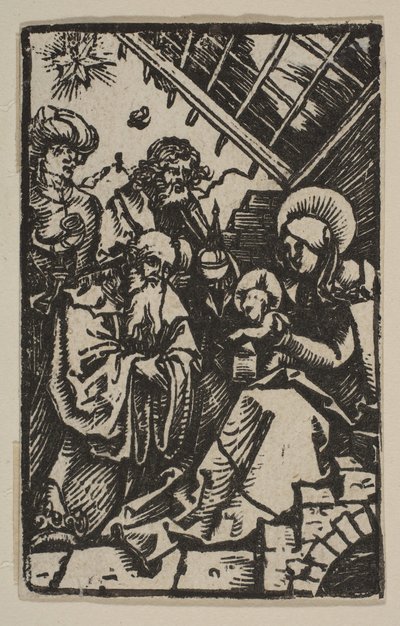 La adoración de los reyes de Albrecht Dürer