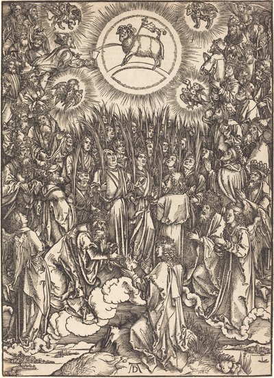 La adoración del Cordero de Albrecht Dürer