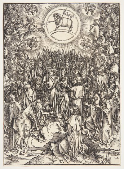 La adoración del cordero de Albrecht Dürer