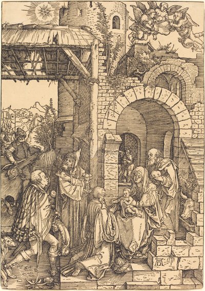 La adoración de los Magos de Albrecht Dürer