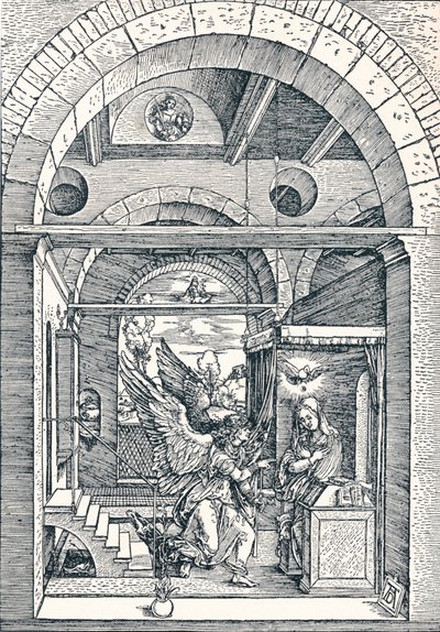 La Anunciación, 1506 1906 de Albrecht Dürer