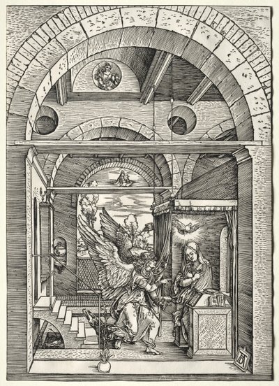La Anunciación de Albrecht Dürer