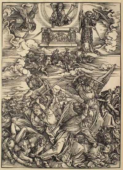 El Apocalipsis: los cuatro ángeles vengadores de Albrecht Dürer