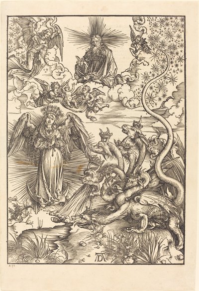 La mujer apocalíptica de Albrecht Dürer
