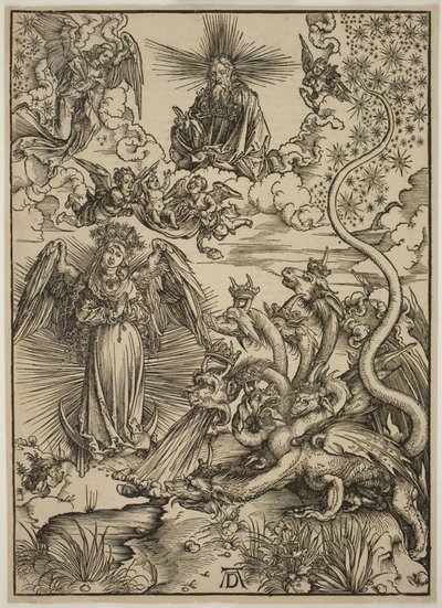 La mujer apocalíptica de Albrecht Dürer