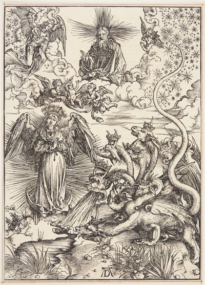 La Mujer Apocalíptica de Albrecht Dürer