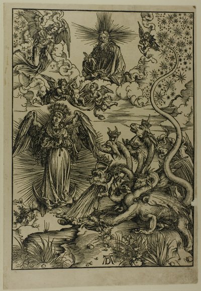 La mujer apocalíptica, de El Apocalipsis de Albrecht Dürer
