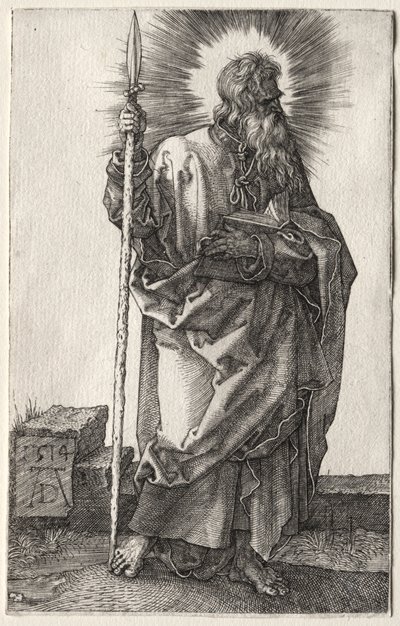 The Apostle Thomas de Albrecht Dürer