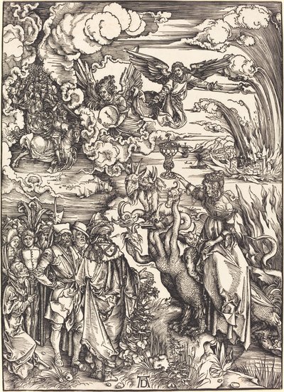 La ramera de Babilonia de Albrecht Dürer