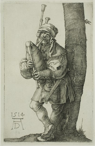 El gaitero de Albrecht Dürer