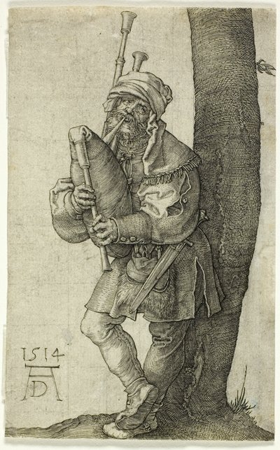 El gaitero de Albrecht Dürer