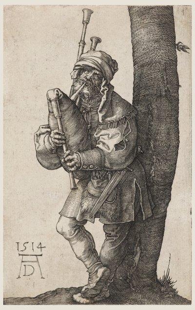 El gaitero de Albrecht Dürer