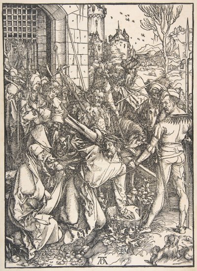 El Porte de la Cruz, de La Gran Pasión de Albrecht Dürer