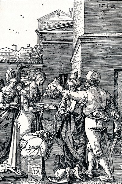 La decapitación de San Juan Bautista, 1510 1906 de Albrecht Dürer
