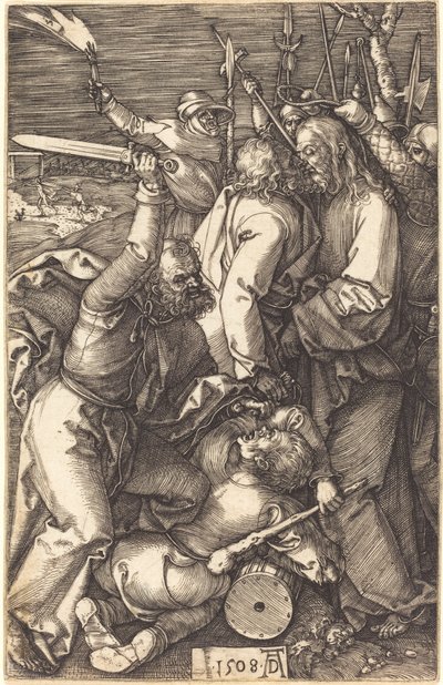 La traición de Cristo de Albrecht Dürer