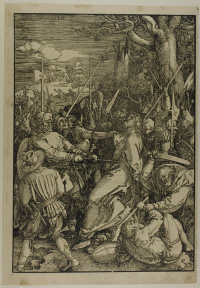 La traición de Cristo, de La Gran Pasión de Albrecht Dürer