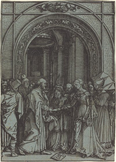 El Desposorio de la Virgen de Albrecht Dürer