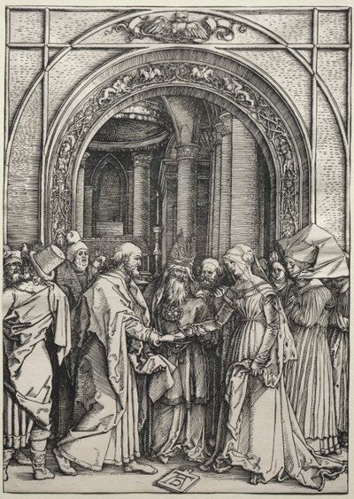 El desposorio de la Virgen de Albrecht Dürer